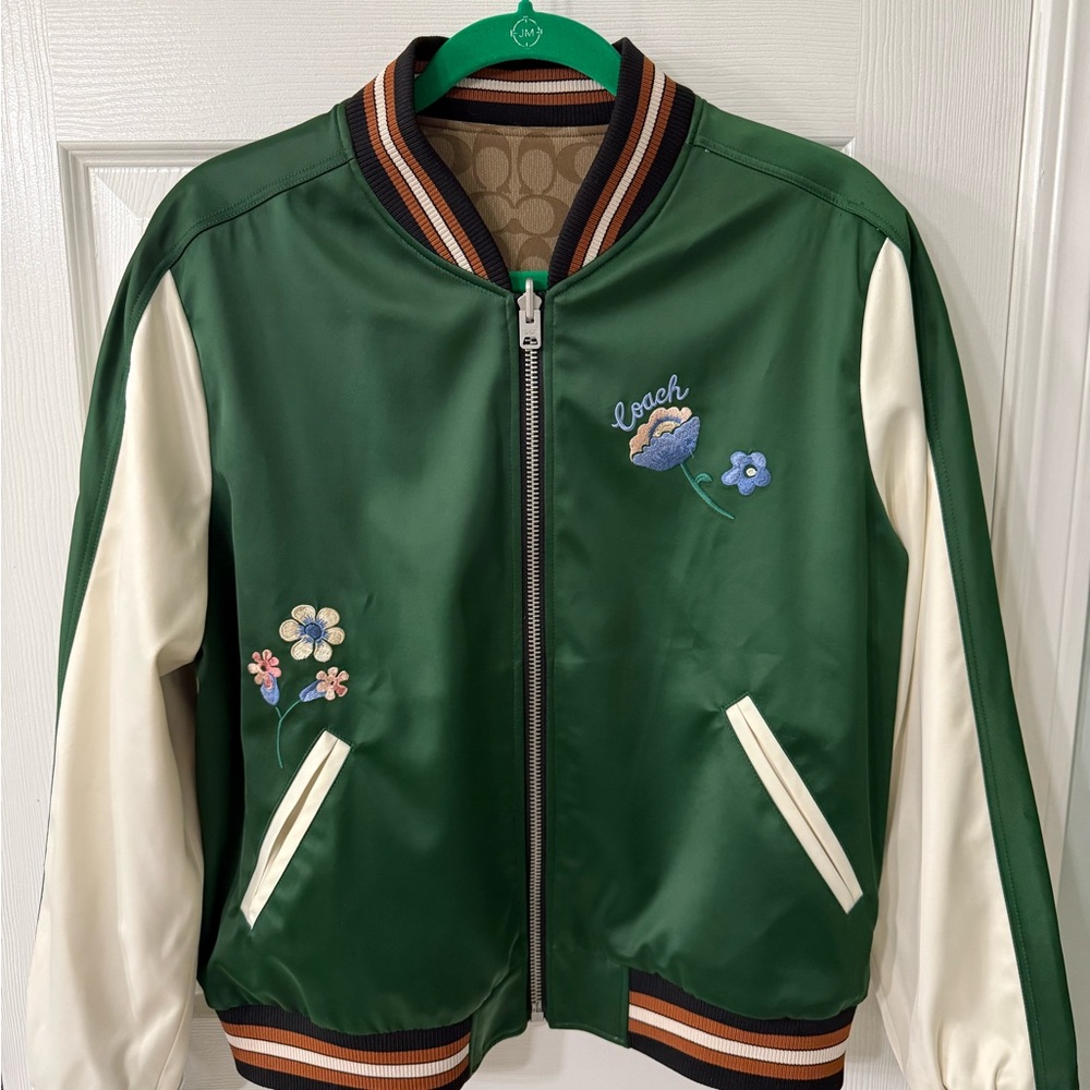 Vintage Coach - reversible varsity jacket